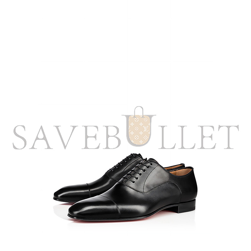 ch**an louboutin greggo leather oxF0rd shoes